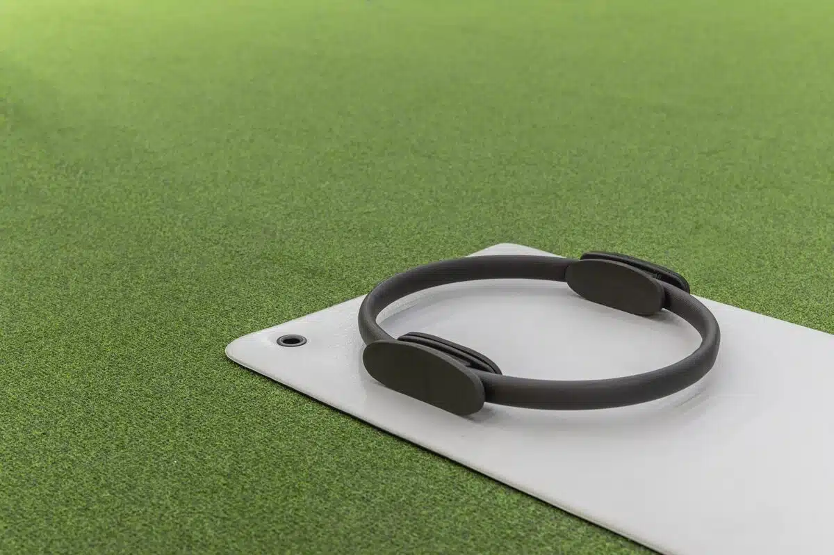 detalle de material de pilates